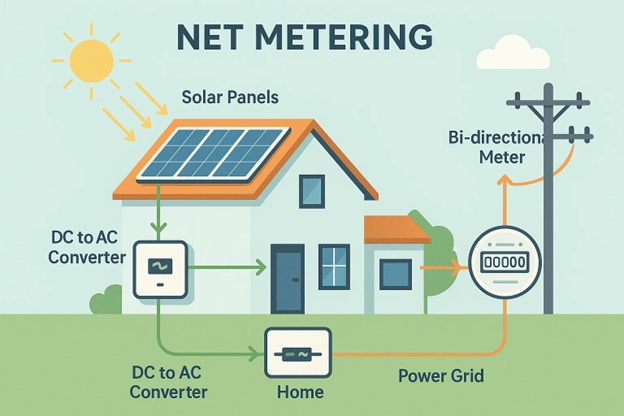 What is Net Metering in Solar? Benefits & Process Explained by MYSUN