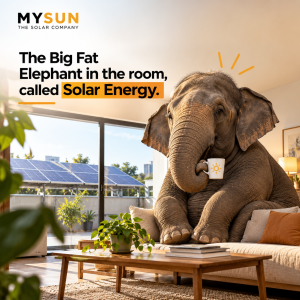 The Big Fat Elephant in the room, called Solar Energy